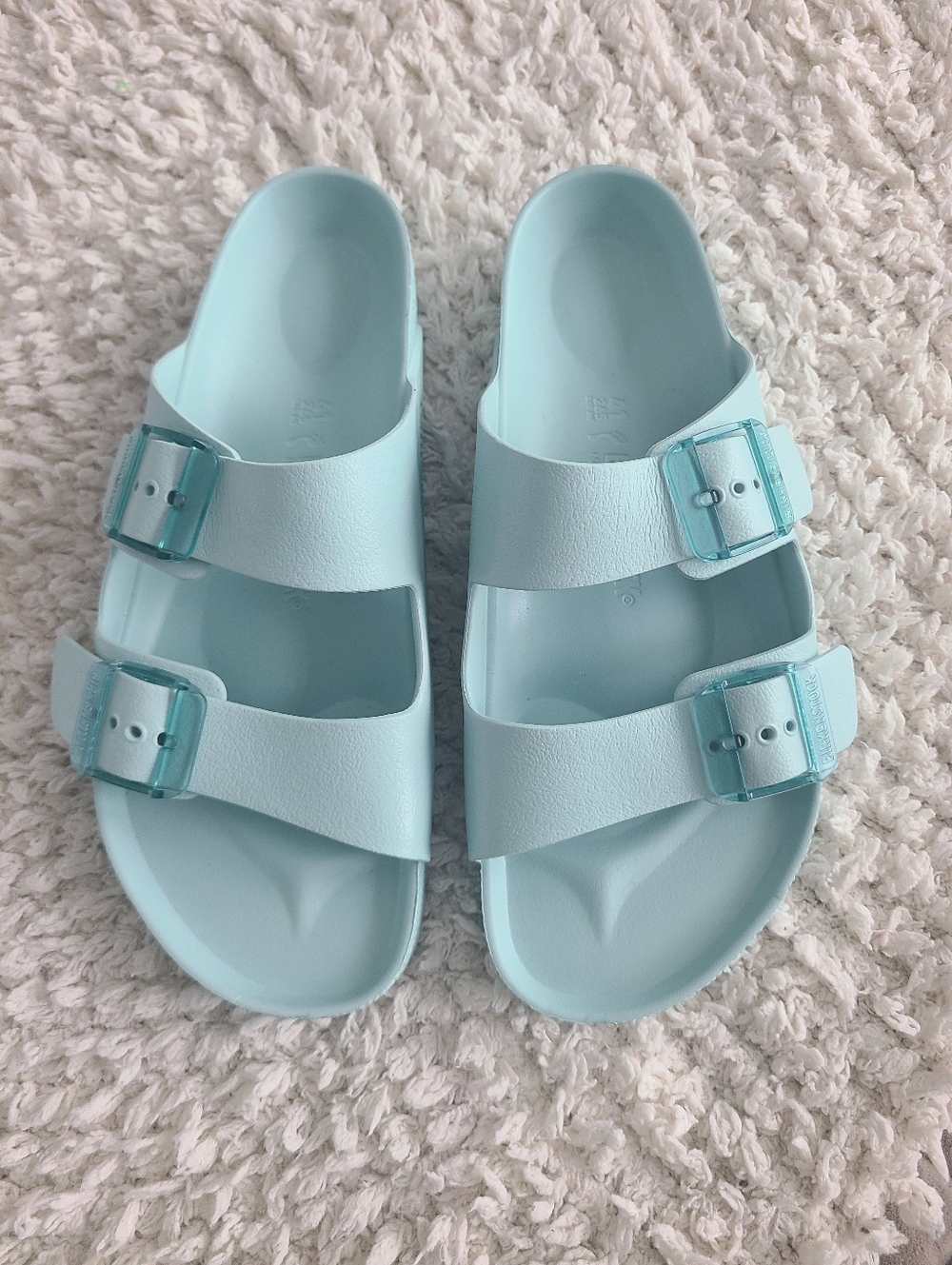 New Birkenstock Arizona Stealth EVA Sandals Size 10/10.5 - Picture 2 of 4